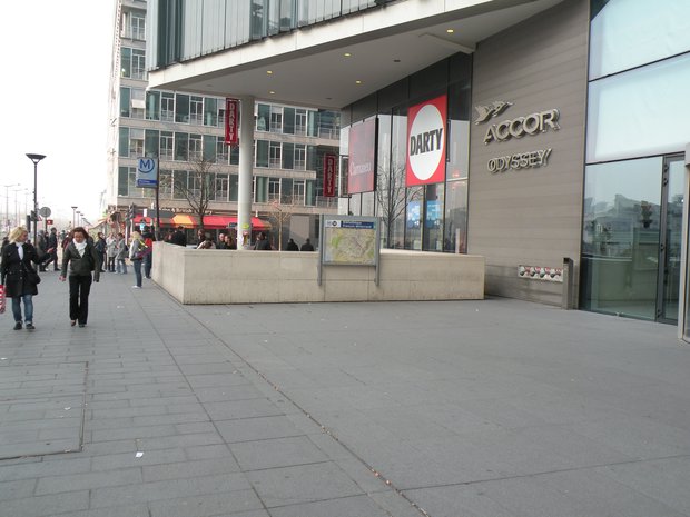  Métro Bibliothèque françois Mitterrand